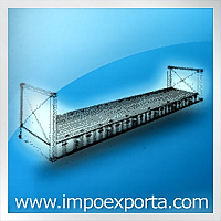 Flatrack tipo fijo no plegable 20 y 40 Pies Flatrack 20'/40'x 8'x 86'